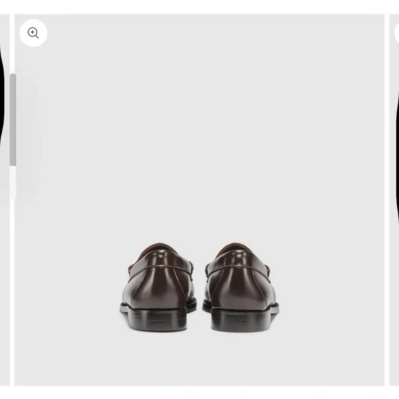 GH Bass Dark Brown Leather Loafers (Whitney Weejuns) 8.5 - Picture 6 of 12